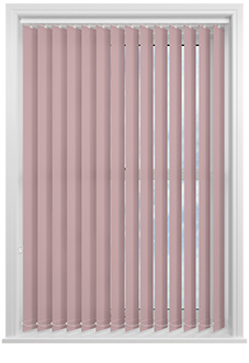 Roma, Rose Tint - Vertical Blind